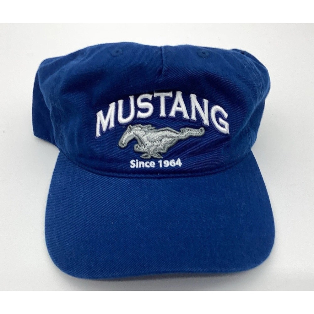 Ford Mustang Officially Licensed Blue Snapback Hat Cap Blue NWT's